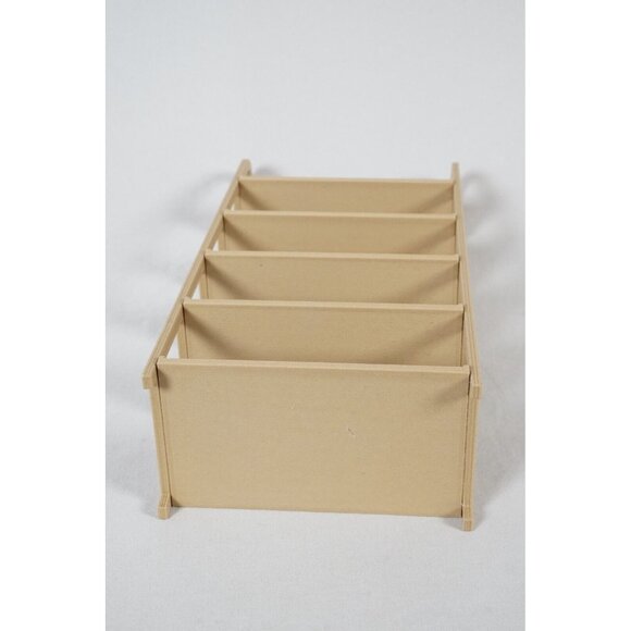 Mini Display Shelf Ladder Stand Miniature Doll Furniture 3D Printed Wood 1:6 - Picture 6 of 8